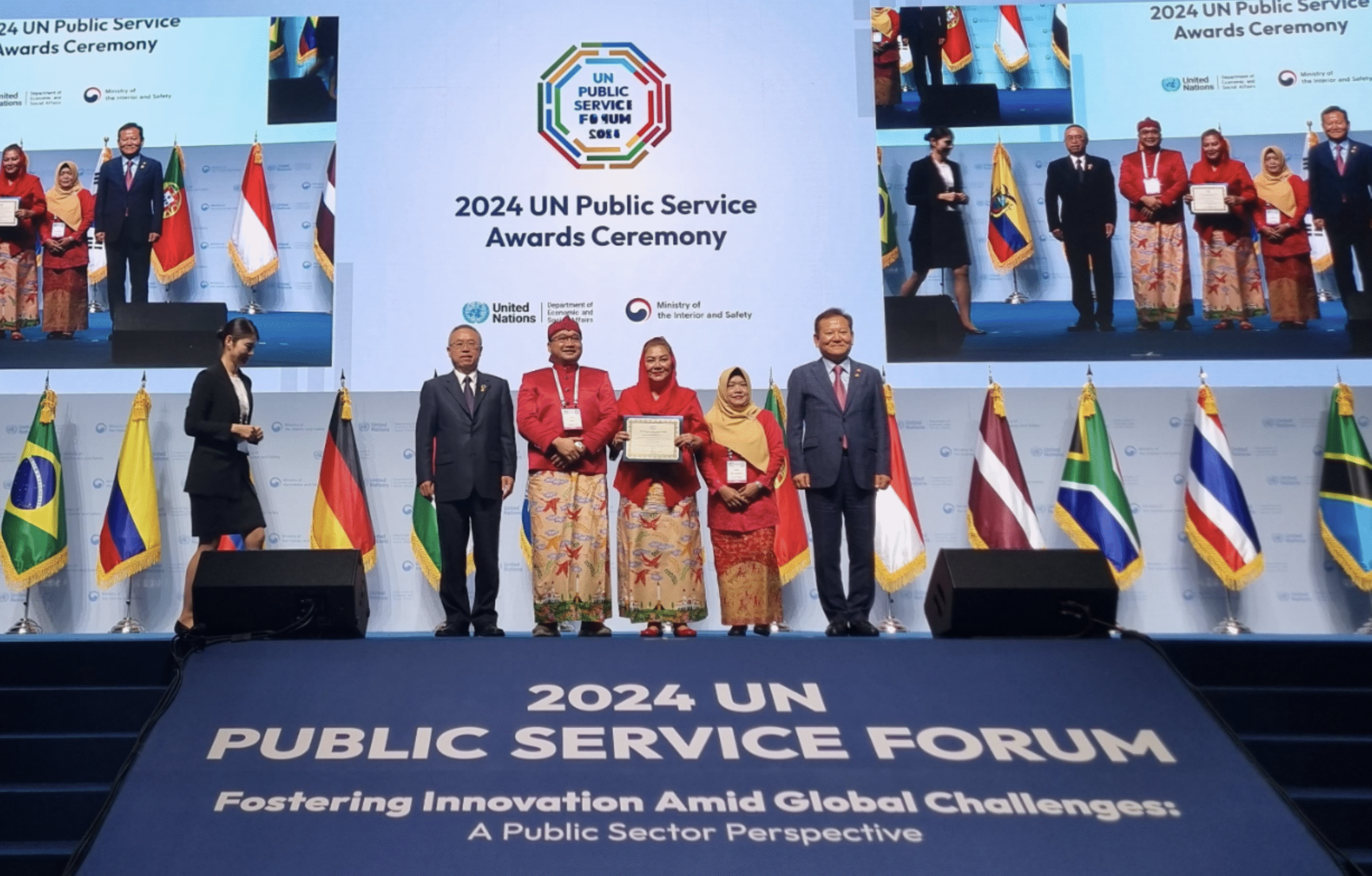 Inovasi Layanan Publik Indonesia Rebut Penghargaan UNPSA 2024