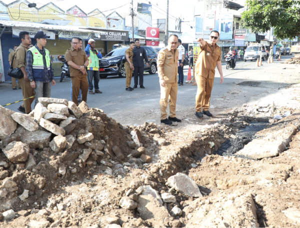Intruksi Gubernur, Wali Kota Serang Tata Jalan Juhdi. Fokus pada Drainase dan Jalur Pedestrian