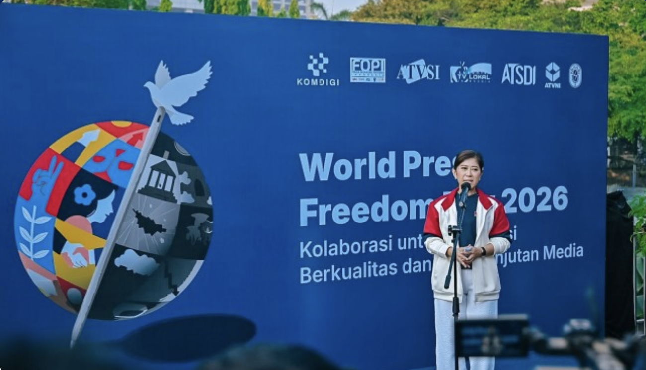 Menkomdigi : Jurnalis Menjaga Kebenaran di Tengah Pusaran Arus Informasi Digital